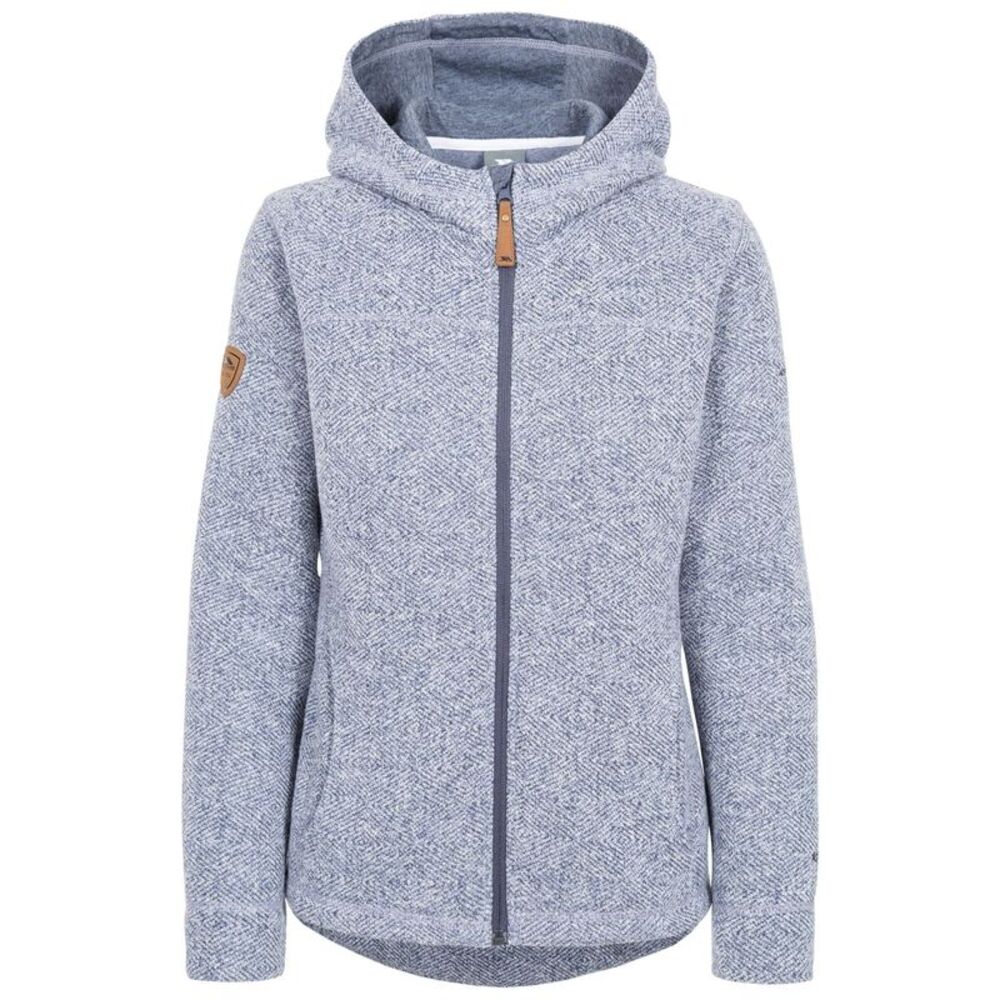 Trespass Womens/Ladies Reserve C Fleece Jacket / Denim